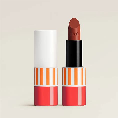 Rouge Hermès, Shiny lipstick, Limited edition, Brun Yachting